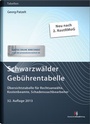 Bild: Schwarzwälder Gebührentabelle - Deutscher Anwaltverlag