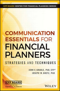 Bild vergrößern Bild: Communication Essentials for Financial Planners - Wiley