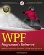 Cover: WPF Programmer's Reference - Wrox Press