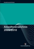 Bild: Anwaltsverzeichnis 2009/2010 - Ausgabe f&uuml;r Mitglieder des Deutschen Anwaltvereins - Deutscher Anwaltverlag