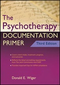 Cover: The Psychotherapy Documentation Primer - Wiley