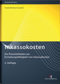 Abbildung von: Inkassokosten - Deutscher Anwaltverlag
