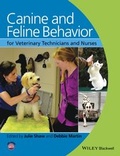 Cover: Canine and Feline Behavior for Veterinary Technicians and Nurses - Wiley