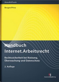 Abbildung von: Handbuch Internet. Arbeitsrecht - Deutscher Anwaltverlag