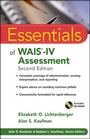 Cover: Essentials of WAIS-IV Assessment - Wiley