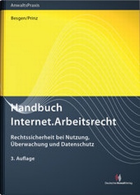Abbildung von: Handbuch Internet.Arbeitsrecht - Deutscher Anwaltverlag