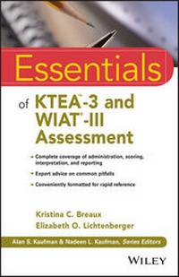 Enlarge image Cover: Essentials of KTEA-3 and WIAT-III Assessment - Wiley