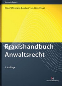Abbildung von: Praxishandbuch Anwaltsrecht - Deutscher Anwaltverlag