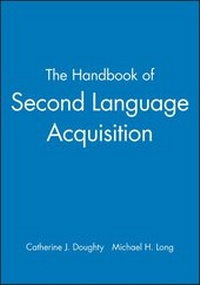 Enlarge image Cover: The Handbook of Second Language Acquisition - Wiley