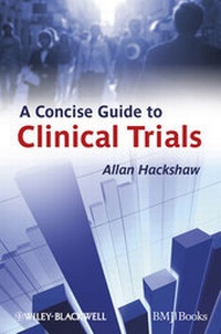Enlarge image Cover: A Concise Guide to Clinical Trials - BMJ Books