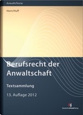 Cover: Berufsrecht der Anwaltschaft - Deutscher Anwaltverlag