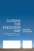 Cover: Closing the Execution Gap - Pfeiffer