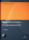 Abbildung von: AnwaltFormulare Zivilprozessrecht - Deutscher Anwaltverlag