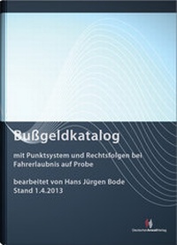 Enlarge image Cover: Bußgeldkatalog - Deutscher Anwaltverlag