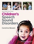 Cover: Children's Speech Sound Disorders - Wiley