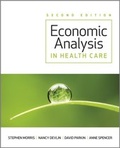 Cover: Economic Analysis in Healthcare - Wiley