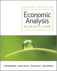 Enlarge image Cover: Economic Analysis in Healthcare - Wiley