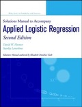 Cover: Applied Logistic Regression - Wiley