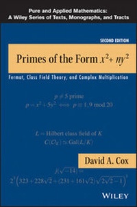 Enlarge image Cover: Primes of the Form x2+ny2 - Wiley