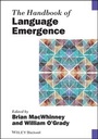 Cover: The Handbook of Language Emergence - Wiley