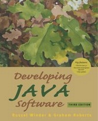 Enlarge image Cover: Developing Java Software - Wiley