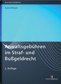 Cover: Anwaltsgeb&uuml;hren im Straf- und Bu&szlig;geldrecht - Deutscher Anwaltverlag