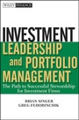 Cover: Investment Leadership and Portfolio Management - Wiley