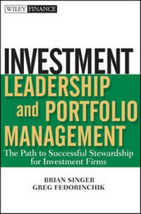 Enlarge image Cover: Investment Leadership and Portfolio Management - Wiley