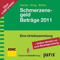 Cover: SchmerzensgeldBetr&auml;ge 2011 (CD-ROM plus Online-Zugang) - Deutscher Anwaltverlag