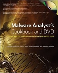 Enlarge image Cover: Malware Analyst's Cookbook and DVD - Wiley
