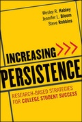 Cover: Increasing Persistence - Jossey-Bass