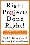 Cover: Right Projects Done Right - Jossey-Bass