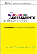 Cover: Using Individual Assessments in the Workplace - Pfeiffer