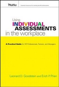Enlarge image Cover: Using Individual Assessments in the Workplace - Pfeiffer