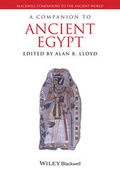 Cover: A Companion to Ancient Egypt - Wiley