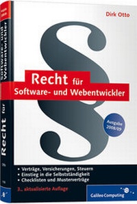 Enlarge image Cover: Recht für Software- und Webentwickler - Galileo Press