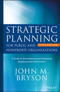 Cover: Strategic Planning for Public and Nonprofit Organizations - Wiley