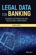Cover: Legal Data for Banking - Wiley