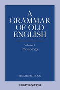Cover: A Grammar of Old English - Wiley