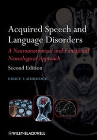 Enlarge image Cover: Acquired Speech and Language Disorders - Wiley