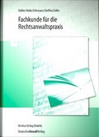 Enlarge image Cover: Fachkunde für die Rechtsanwaltspraxis - Deutscher Anwaltverlag