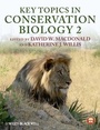 Cover: Key Topics in Conservation Biology 2 - Wiley