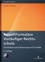 Cover: AnwaltFormulare Vorläufiger Rechtsschutz - Deutscher Anwaltverlag