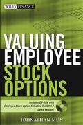 Cover: Valuing Employee Stock Options - Wiley