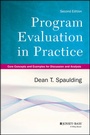 Cover: Program Evaluation in Practice - Jossey-Bass
