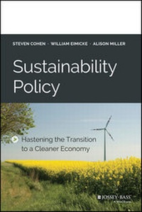 Enlarge image Cover: Sustainability Policy - Jossey-Bass