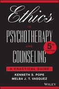 Cover: Ethics in Psychotherapy and Counseling - Wiley