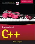 Cover: Professional C++ - Wrox Press