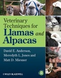 Cover: Veterinary Techniques for Llamas and Alpacas - Wiley
