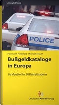 Cover: Bu&szlig;geldkataloge in Europa - Deutscher Anwaltverlag